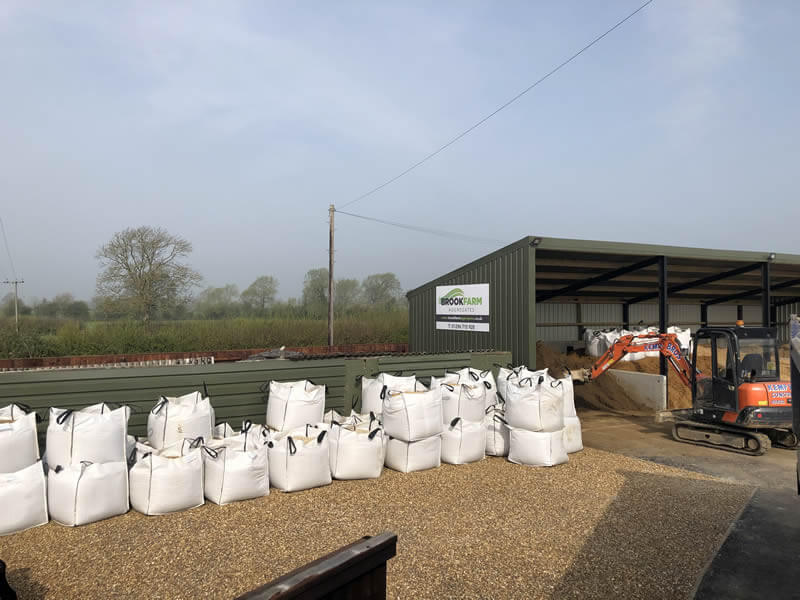 Barn View of Aggregates Aylesbury Buckingham